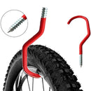 (Par) Ganchos de soporte de 6" x 2-3/4" para bicicletas