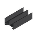 Marco Superior Ventana VC. Espesor 1.27 mm Largo 5.85 mts. Acabado Anodizado Negro VC124