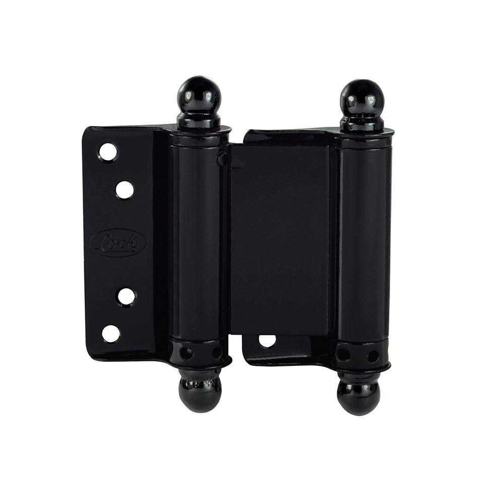 Juego 2 bisagras doble acción negro Lock