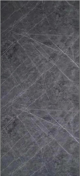 Panel Decorativo Mármol PVC 1.22m x 2.80m x 3mm Gris marquina (Línea económica)