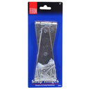 (Par) Bisagras heavy duty de correa de 6" galvanizada