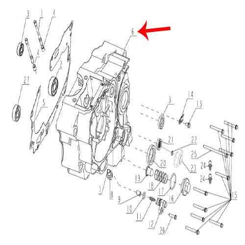 Carter izquierdo (RKG150)