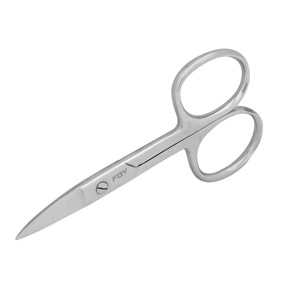 Tijera de acero inoxidable para uñas 3-1/2" Foy