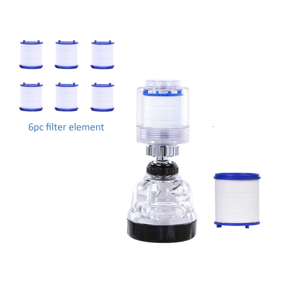 Repuestos de Filtro de purificación grifo giratorio 360º.(SOLO REPUESTOS DE FILTRO) (6pcs)