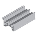 Marco Inferior Ventana VC mosquitero. Espesor 1.27 mm Largo 5.85 mts. Acabado Anod Natural VC122