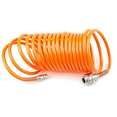 Manguera En Espiral Pe Con Acople Rapido (15 M, 5 X 8)