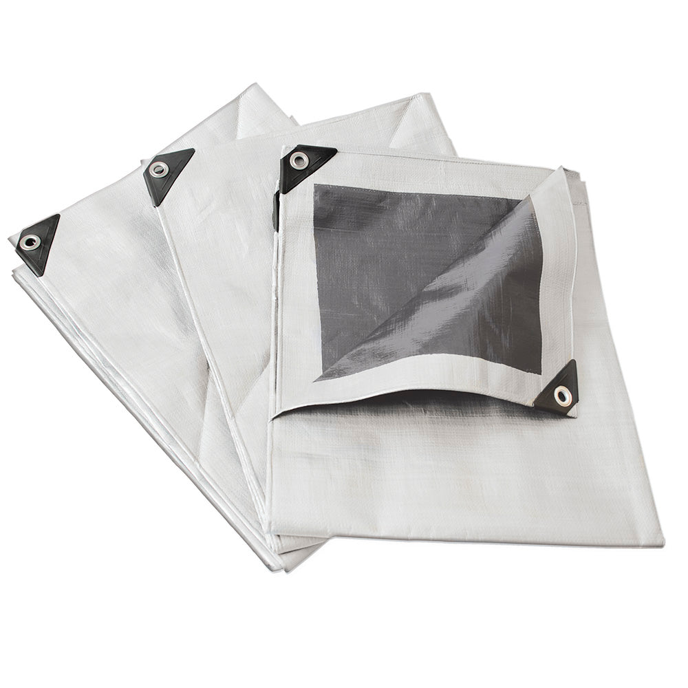 Surtek Lona reforzada blanca 3 x 4m