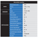 Motosoldador gasolina BIG BOY 190 amp 110/220 60htz generador.(1año)