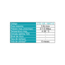 CTO-10F Filtro de recambio para Crystal 75 (cada 6 meses) Filtro de carbono