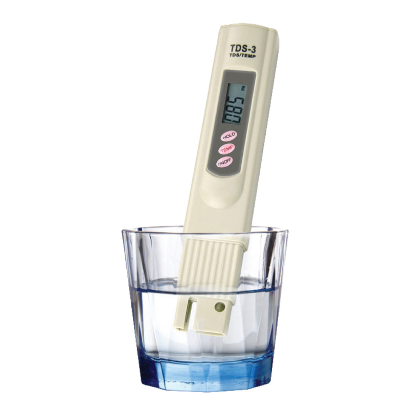 TDS-3 Medidor de pureza del agua, mide las particulas por millon ppm en el agua