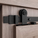 Kit de herrajes para puertas corredizas madera de montaje superior en forma de T