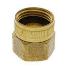 Niple giratorio para manguera de jardín (hembra 3/4" x hembra 3/4")