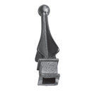 Lanza de base cuadrada 23mm x 110mm. Agujero 12mm.