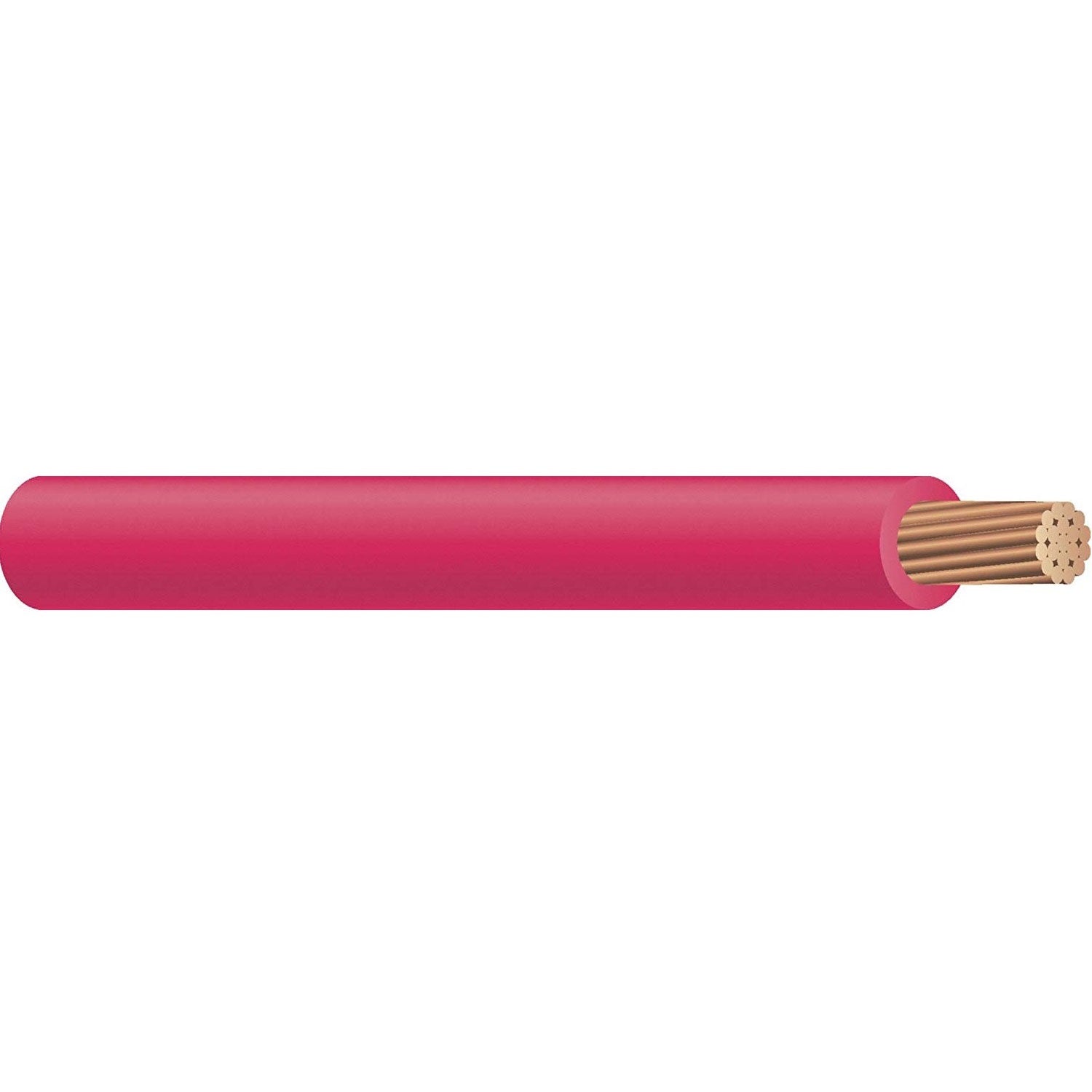 Cable Electrico 14 AWG. Color Rojo.  Se Vende Rollo 152.40 m