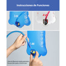 Vejiga 2L para agua potable con manguera de conexión rápida. Rhinowalk