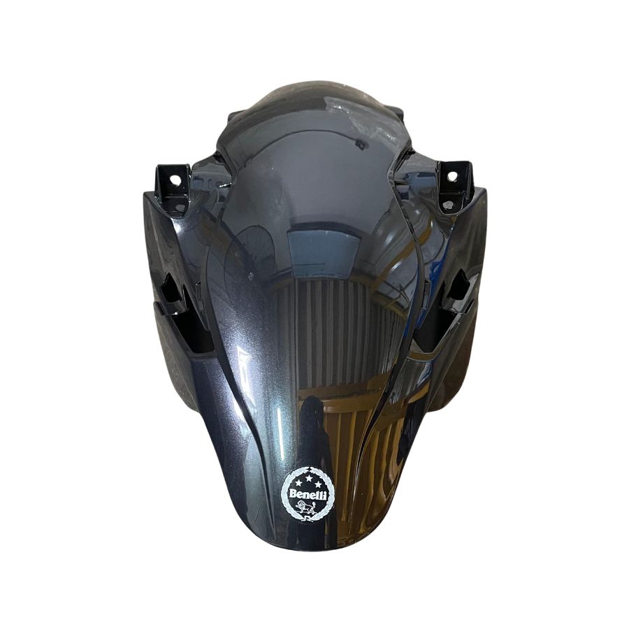 Guardabarro delantero negro con calcomanias (TNT150)