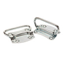 (Par) Tiradores de anillo tipo manillas 3-3/4" de zinc