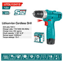 Taladro atornillador inalámbrico 12V 3/8"