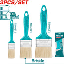 Juego de 3 Brochas para pintura a base de aceite.