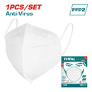 (Bolsa de 5 pcs) Tapaboca grado FFP2 con 4 capas. Para ambientes exigentes.