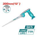 Sierra de Compas de 12"/300mm SK5 7TPI, con dientes rectificados de precision.