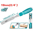 Cincel para Madera Crv. Ancho: 19 mm. Longitud 140 mm.