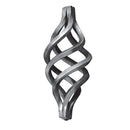 Piña de hierro forjado Diámetro Ø 60 x 125 mm; L 12 mm