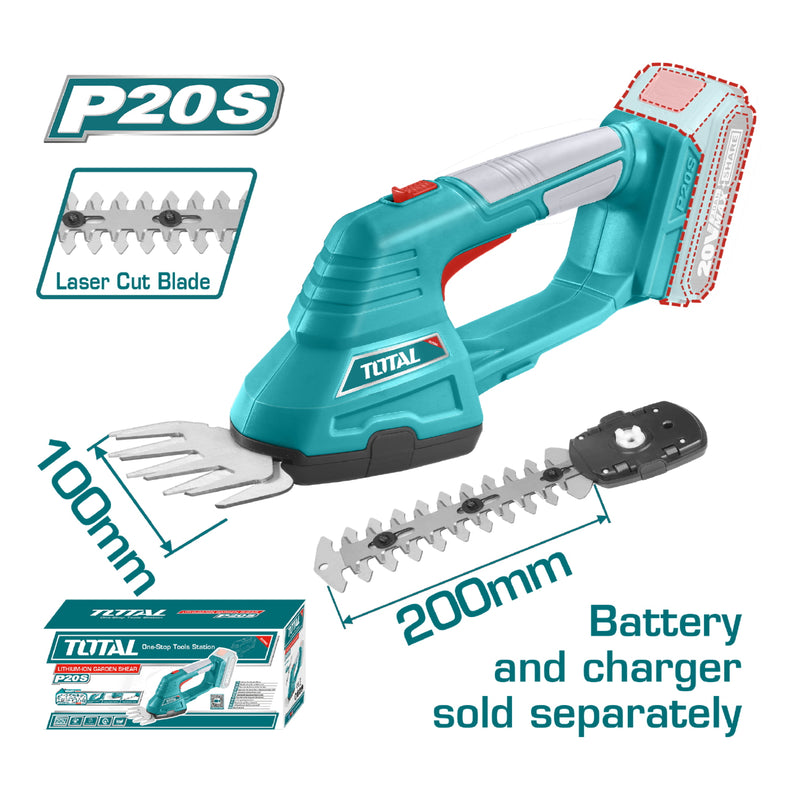Cortasetos Podadora inalámbrica de batería 20V eléctrica