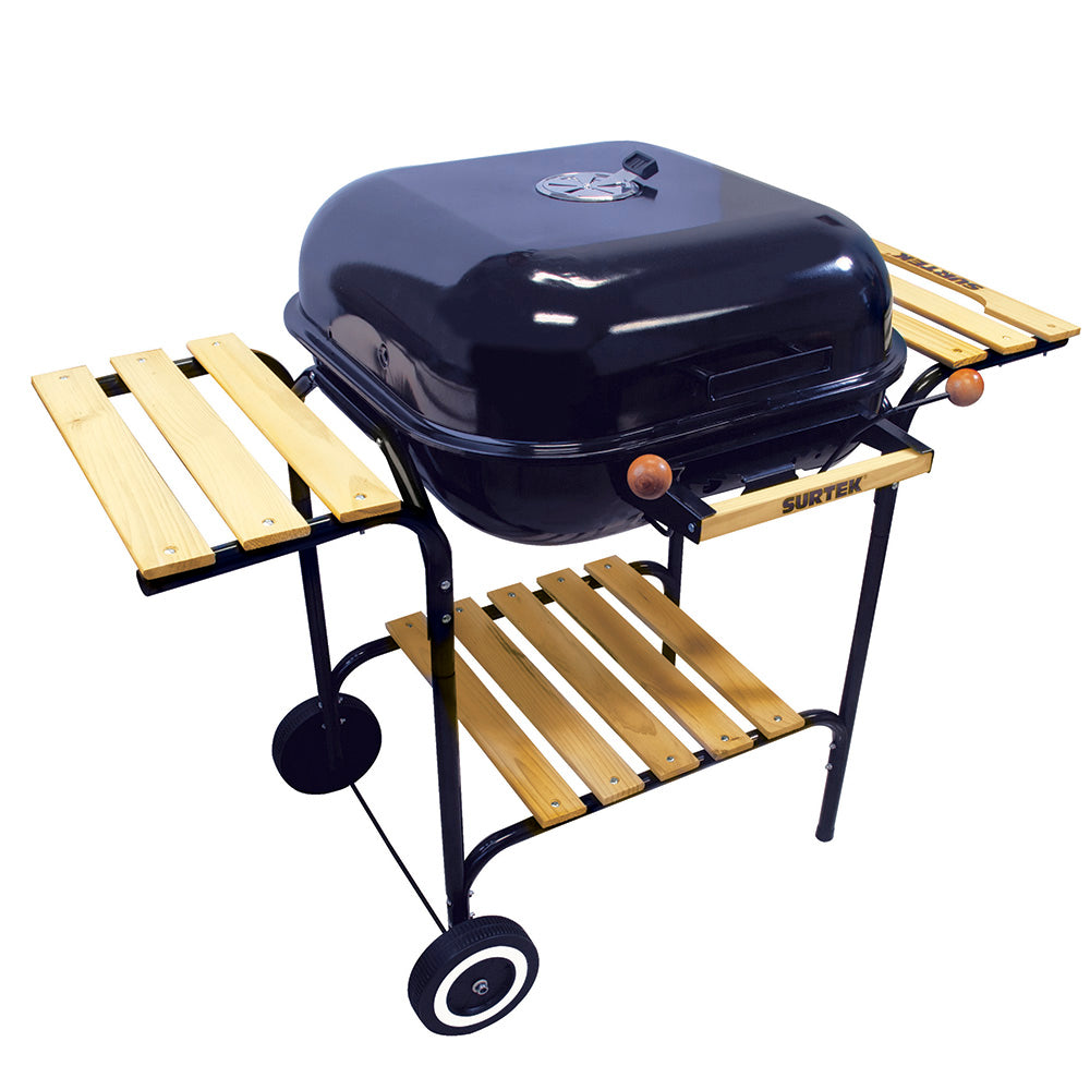 Asador barbacoa con ruedas