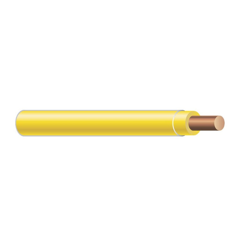 Alambre Electrico 12 AWG. Color Amarillo. Se Vende Rollo 152.40 m