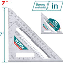 Escuadra Angular de ABS (Liviana y de alto impacto) 7” * 7”.