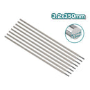 Electrodo 7018 de acero al carbón para Soldadura. 3.2x350mm. Viene en paquete de 2.5 kg  (5.5lbs)