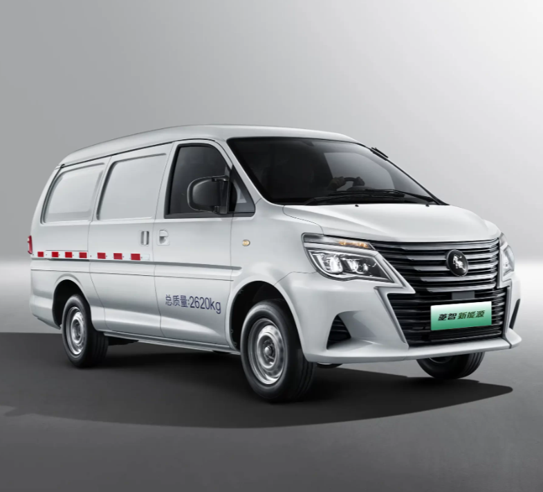 Van de carga M5 Forthing Eléctrico rango 401km Max 1.2 ton Color Blanco/ Interior Negro