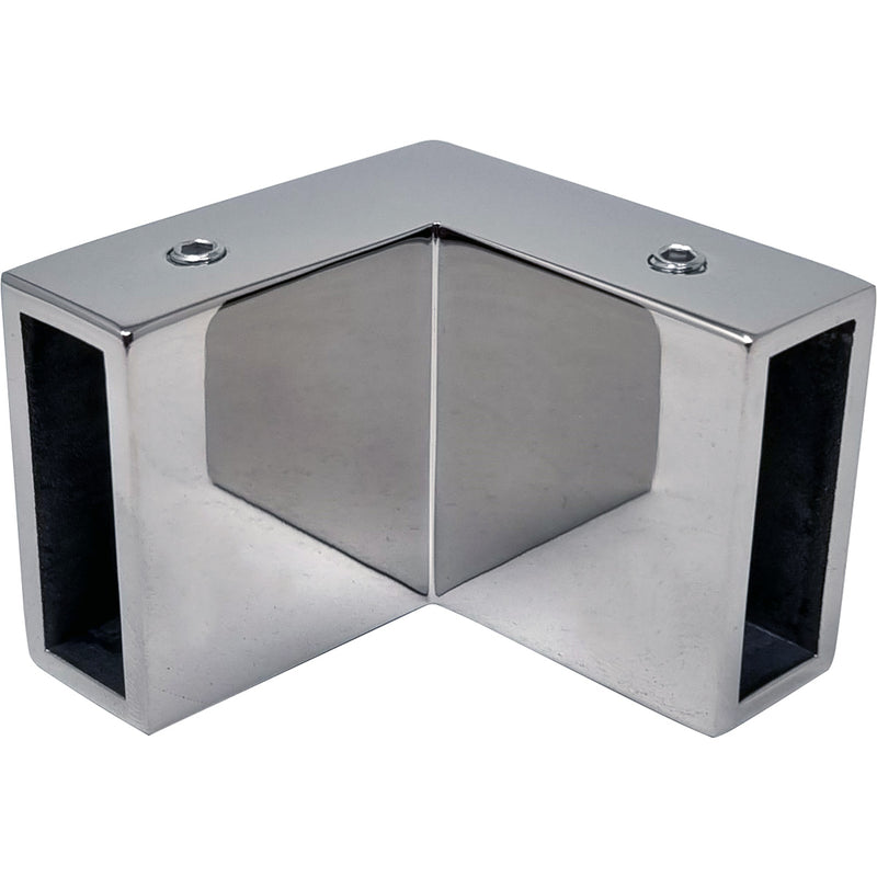 Codo 90°. Eolo. Brillante. Opcional para cabinas 90°.